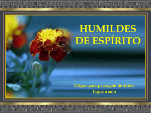 Humildes de Espírito
