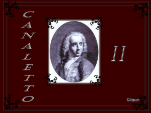 Canaletto II - Saber Cultural