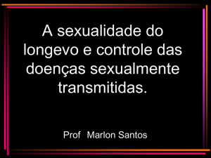 A sexualidade do longevo e controle das doenças sexualmente