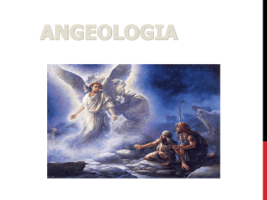 ANJOS (Angelologia Bíblica)