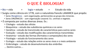 Introdução à Biologia