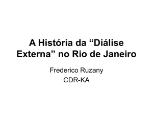 “Diálise Externa” no Rio de Janeiro