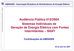 Associação Brasileira de Distribuidores de Energia Elétrica