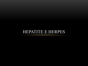 Hepatite e Herpes