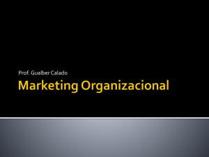 Marketing Organizacional - Prof. Gualber Calado