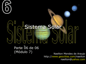 O Sistema Solar - (LTC) de NUTES