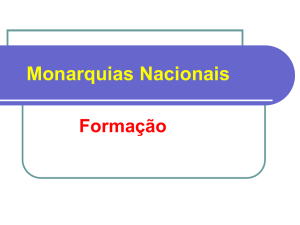 Monarquias Nacionais - Aulas do Prof. Tadeu
