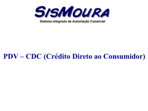 PDV - CDC(Crédito Direto ao Consumidor)