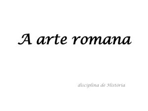 A arte romana