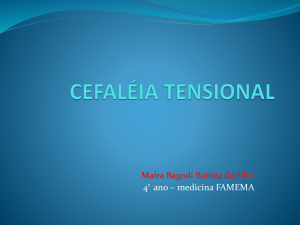 cefaleia tipo-tensional