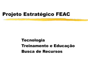 Projeto Estratégico FEAC
