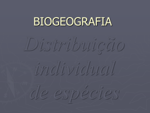 BIOGEOGRAFIA