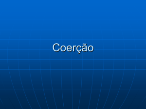 Coerção - Grupos.com.br