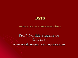dsts: doenças sexualmente transmissíveis