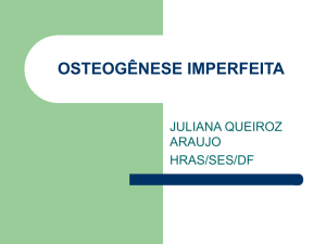 osteogênese imperfeita