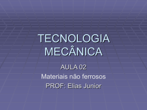 TECNOLOGIA MECÂNICA