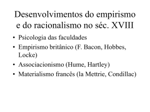 Wolff, Faculdades, Hume