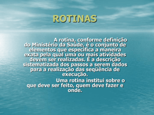 ROTINAS2