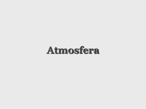 Atmosfera - Moodle@FCT