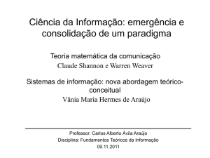 Slide 1 - Carlos Alberto Ávila Araújo