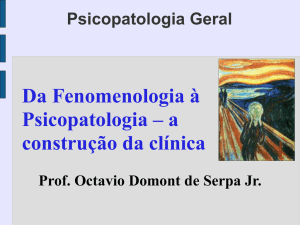 Psicopatologia Geral