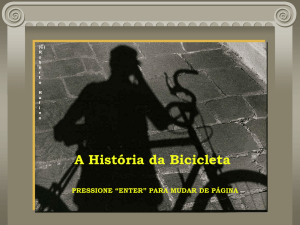 A História da Bicicleta