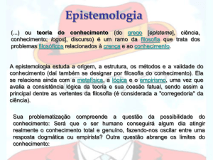 Epistemologia