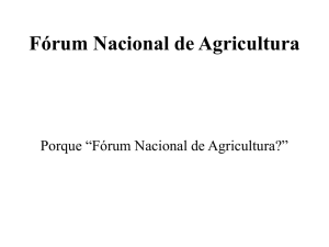 Fórum Nacional de Agricultura