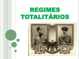 regimes totalitarios - Instituto Montessori