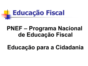 programa de educação fiscal