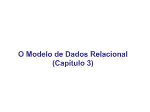 Aula 1: introdução ao modelo relacional - UFMT