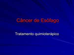Câncer de Esôfago