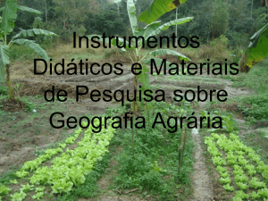 Instrumentos Didáticos e Materiais de Pesquisa sobre Geografia