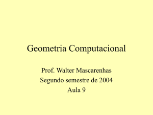 Geometria Computacional - IME-USP