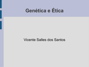 Genética e Ética