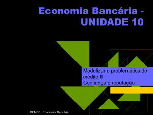 Economia Bancária