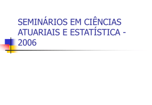 Estatística - Instituto de Matemática