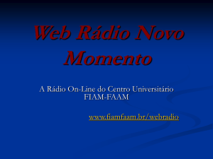 Web Rádio Novo Momento
