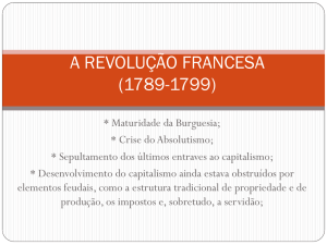A REVOLUÇÃO FRANCESA (1789