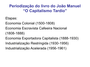 Periodização do livro do João Manuel