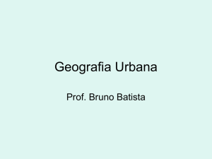 Geografia Urbana – Franzé Oliveira