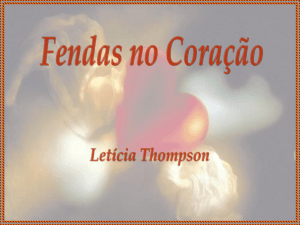 Fendas no Coração - Letícia Thompson