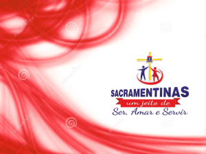 Slide 1 - Sacramentinas