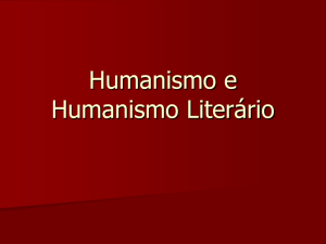 Humanismo (slides)
