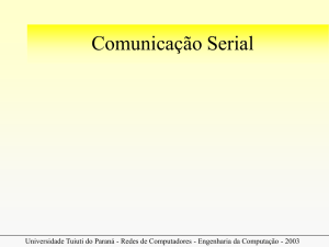 Comunicação Serial