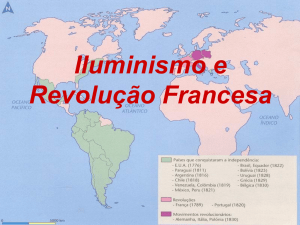 Iluminismo e Revolução Francesa