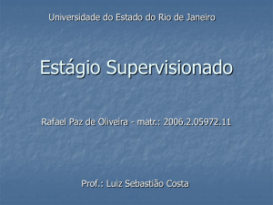 Apresentação Rafael Paz de Oliveira