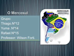 O Mercosul