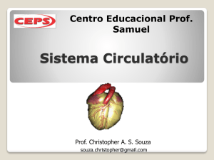 Sistema Cardiovascular - Centro Educacional Professor Samuel