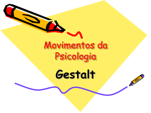 psicologia Gestalt.